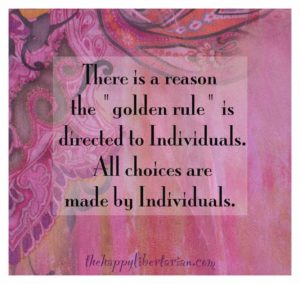individuals are the only ones who make choices.